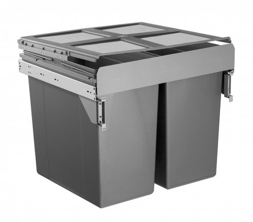 Under counter recycling bin - counter,