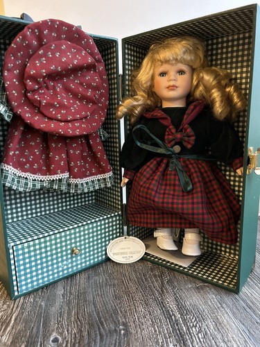 Rare porcelain doll with - porcelain,