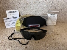 ESS ICE Eyeshield Sunglasses with Interchangeable Lenses, Cloth & Case