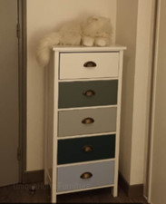 Tall Chest Drawers Retro