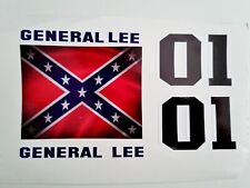 GENERAL LEE 01  decal sheet
