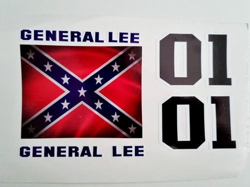 General lee decal sheet - general,