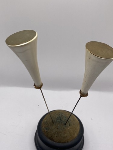 Pair vintage antique hat pins - vintage,