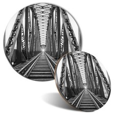 Mouse Mat & Coaster Set - Old Train Railway Bridge  #16572