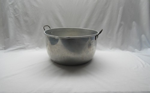 Vintage aluminium jam - , preserve