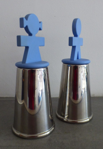Alessi italy boy girl blue - 'boy,