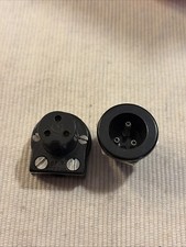 3 Pin 14mm Bakelite Vintage