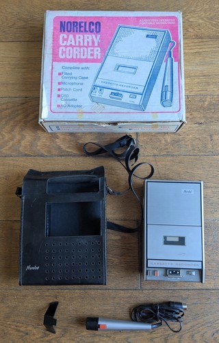 Norelco carry corder cassette - norelco,