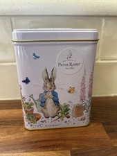 Small Empty Peter Rabbit Tin