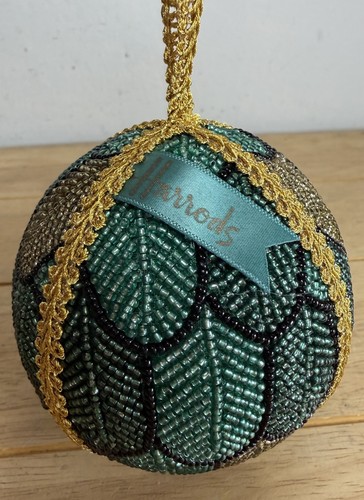 Harrods peacock beaded - harrods,