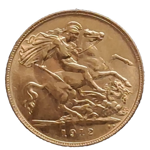 1912 george gold half - george,