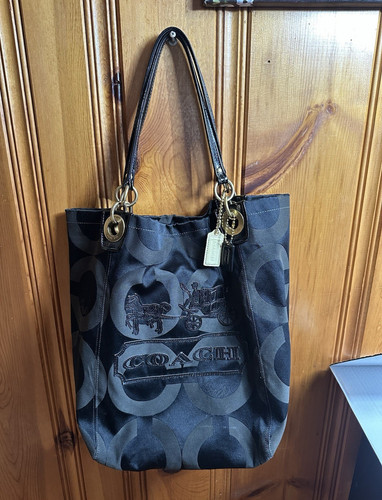 Coach signature black - signature,