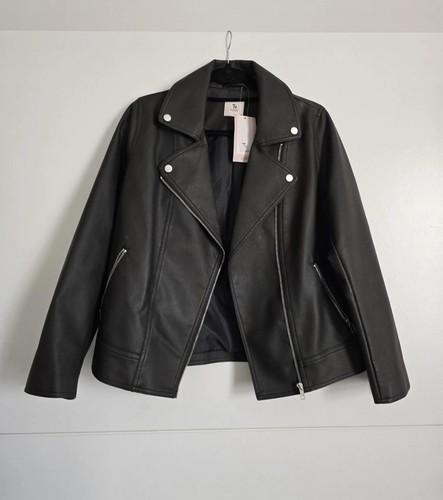 Faux leather biker - tu, jacket