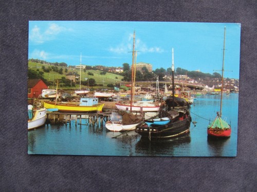 Vintage postcard boats at - vintage,