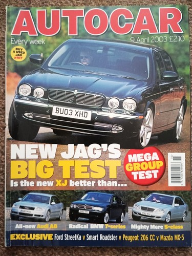 Autocar magazine april - april, 2003