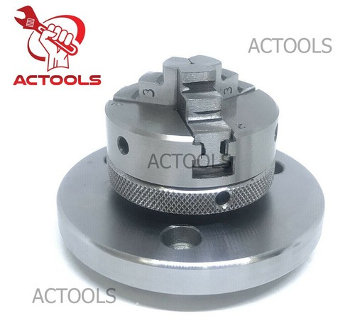 Self centering lathe chuck - self,