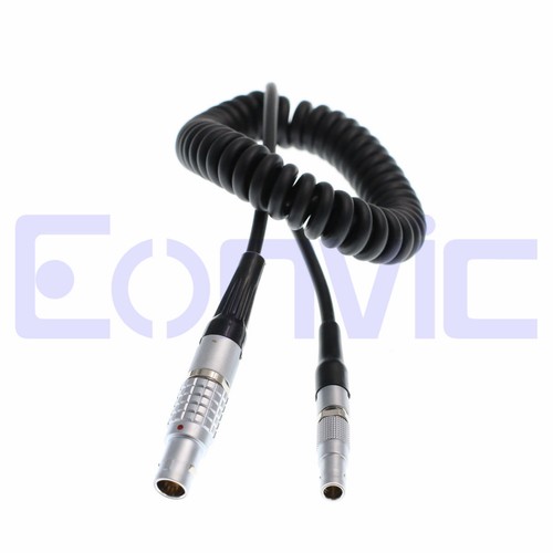 Timecode coiled cable red - coiled, epic