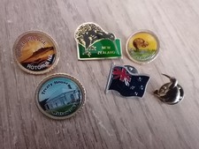 New Zealand Pin Badge Bundle