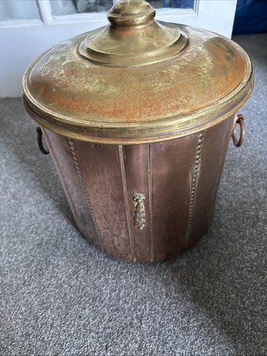 Antique copper coal - copper,
