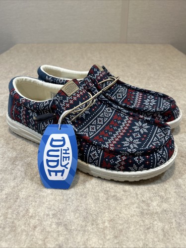 Hey dude wally mens navy - wally,