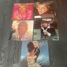 ROD STEWART - 5 Vinyl Records LP Bundle Footloose, A Night On The Town And More