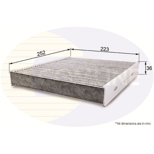 Cabin filter for polo - for, vw