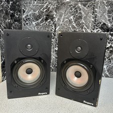 Rogers LS2a Standmount Speakers - Black, Matching Numbers, Sound Great.