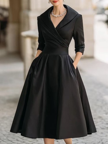 Ladies satin elegant long - ladies,