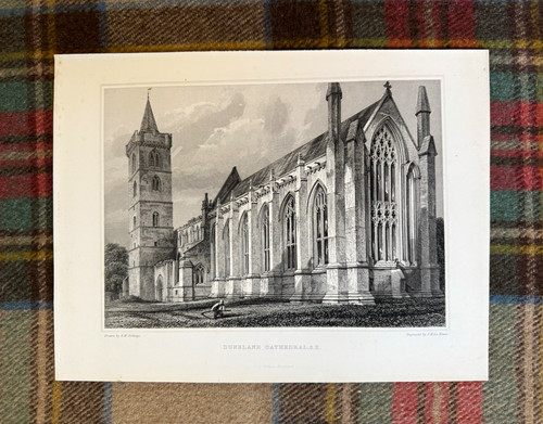 Antique print dunblane - antique,