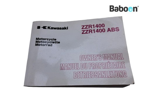 Owners manual kawasaki zzr - owners,