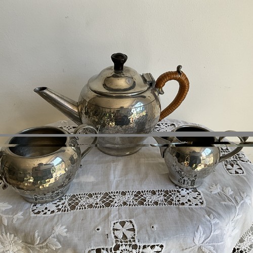 Vintage antique pewter - antique,