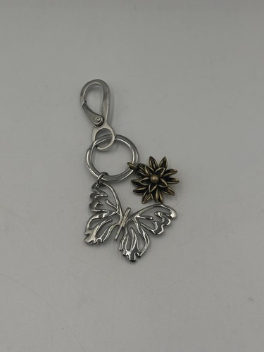 Fossil y2k butterfly keychain - y2k,