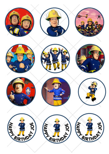 Personalised fireman sam - fireman,
