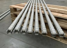 5m Lengths, Roller Track Flow Rail Gravity Conveyor Skate Wheel Plastic