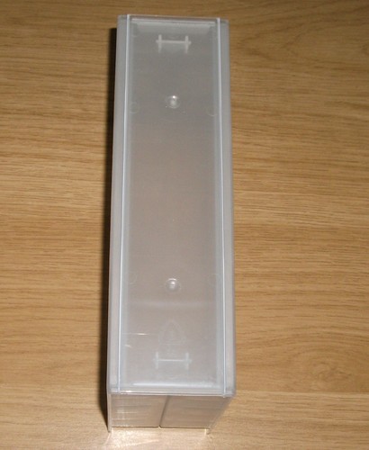 Double vhs clear video tape - clear,