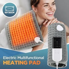 Electric Heat Pad Heating Pad Back Neck Shoulder Belly Heating Relief 30x 60cm