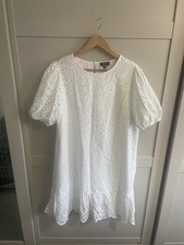 Lipsy Dress Size 18 Puff Sleeve