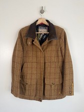 Joules Tweed Field Coat Jacket