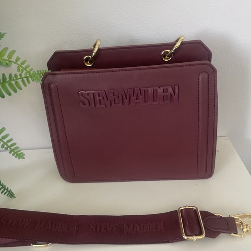Steve madden burgundy boxy - burgundy,