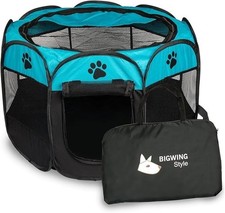 Pet Play Pen Portable Foldable Puppy Dog Pet Cat Rabbit Guinea Pig XL AUCTION