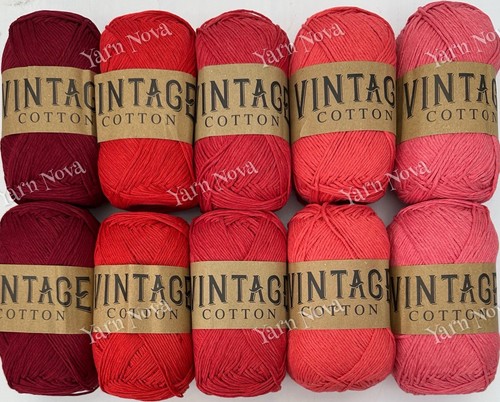 Vintage cotton colourways - cotton,