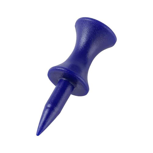 Blue castle golf tees plastic - blue,