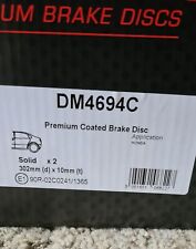 Honda crv 2003 pre facelift Drivetec premium rear brake discs. 
