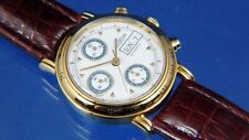 Vintage Rare Luxor Automatic Chronograph Watch Valjoux 7750 Watch NOS 1980S NEW