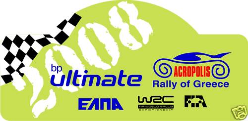 Greece rally badge race - rally,