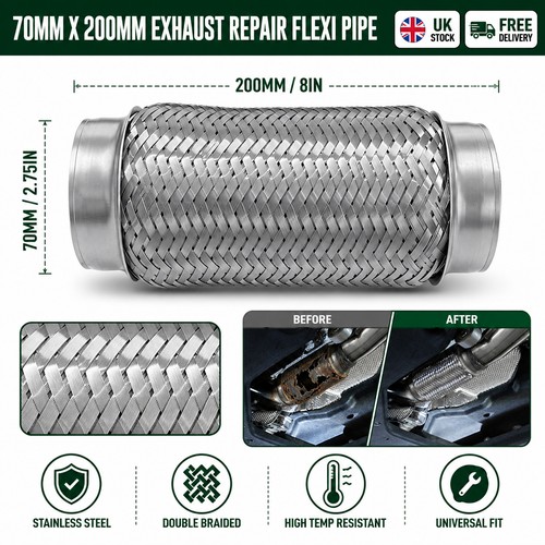 Exhaust flexi pipe weld - exhaust,