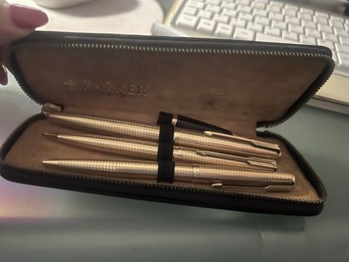 Parker pen set - pen, cisele