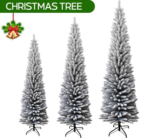 Artificial slim snow flocked - artificial,