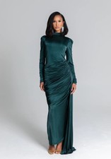 Virgos Lounge Zaina Dress Dark