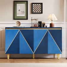 4-Door Vintage Sideboard,60"